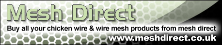 Buy all your chicken wire and wire mesh products from mesh direct